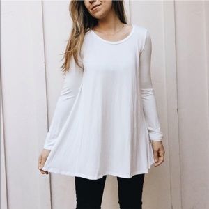 CJLA Ivory Tunic - M